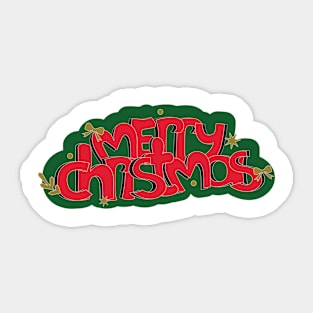 Merry Christmas Sticker